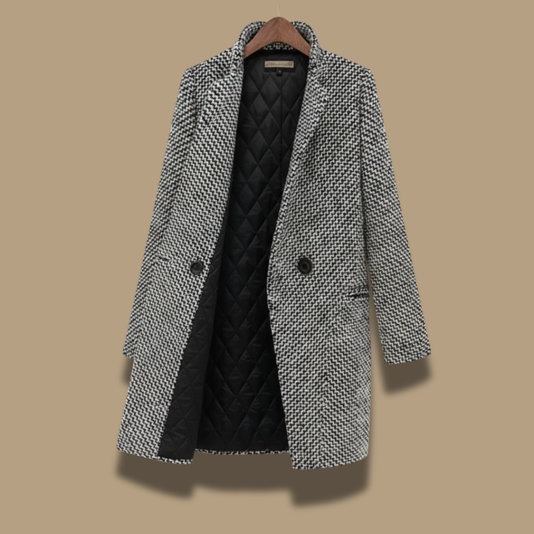 Claudia™ | Abrigo Moderno de Estilo Refinado
