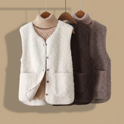 Alicia™ | Cárdigan Acolchado de Pelo Suave