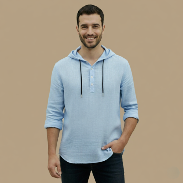 Álvaro™ | Camisa Ligera con Capucha