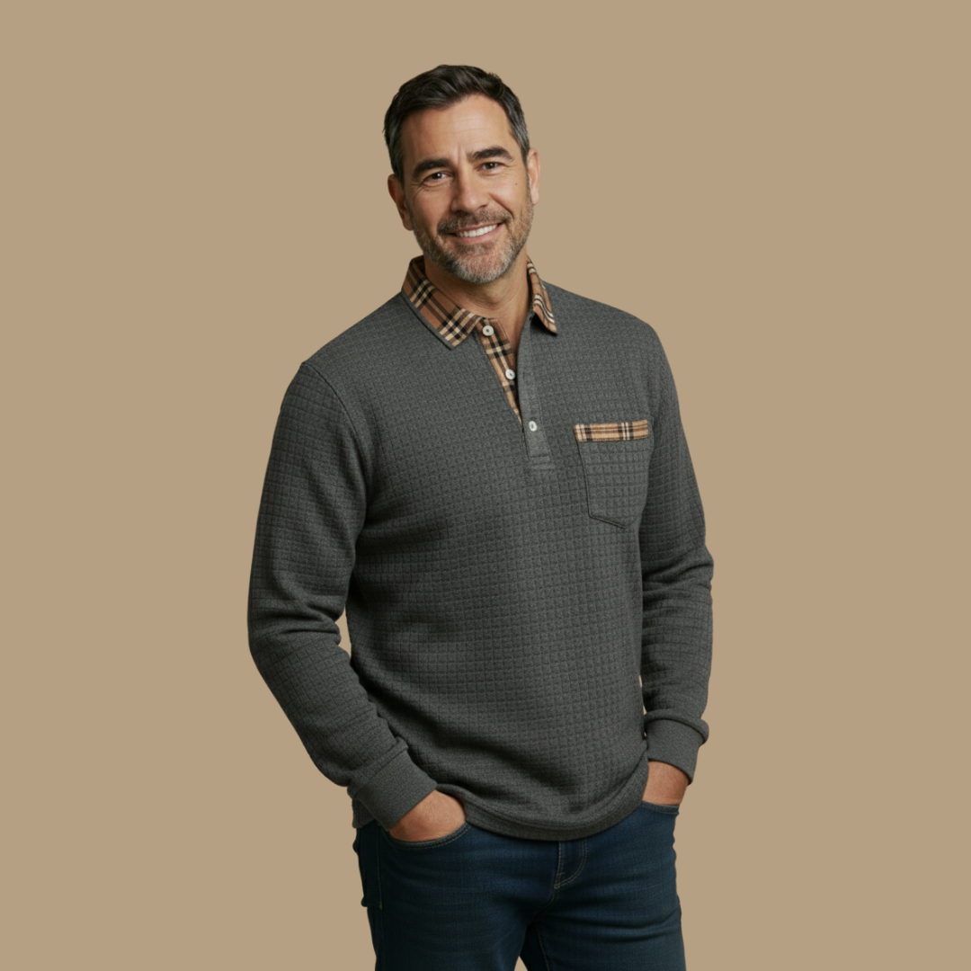 Lucas™ | Jersey Elegante de Diseño Minimalista