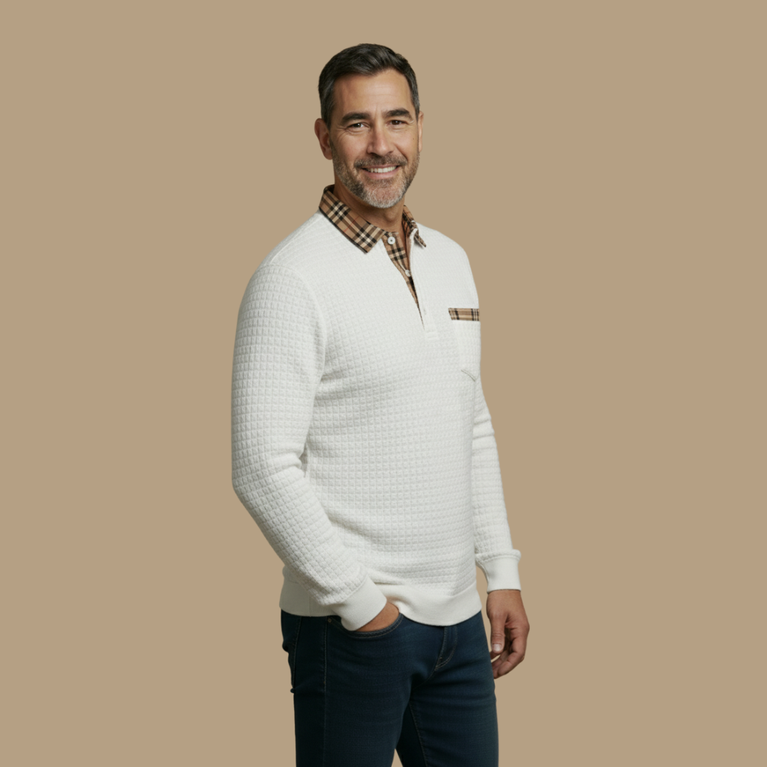 Lucas™ | Jersey Elegante de Diseño Minimalista
