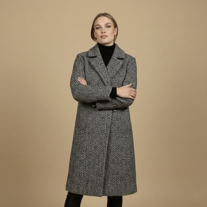 Claudia™ | Abrigo Moderno de Estilo Refinado