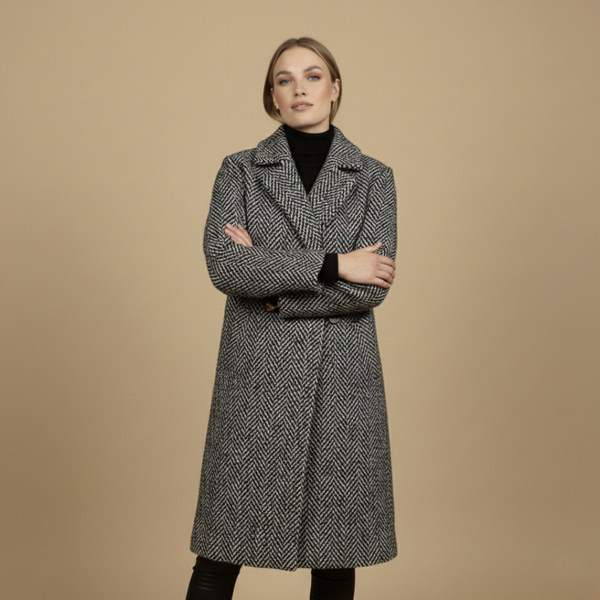 Claudia™ | Abrigo Moderno de Estilo Refinado