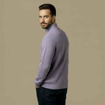 Enzo™ | Jersey de Punto con Cremallera Elegante