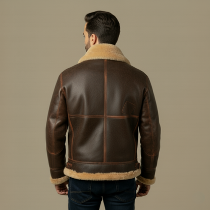 Javier™ | Chaqueta de Aviador Clásica para Hombre