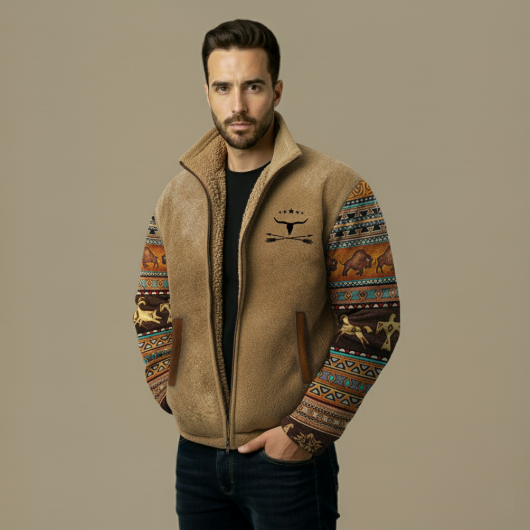 Rafael™ | Chaqueta Térmica de Estilo Tribal