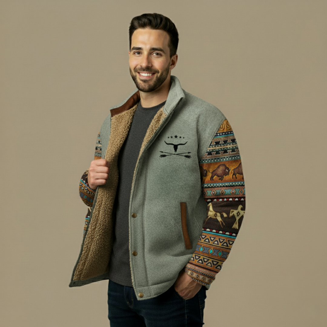 Rafael™ | Chaqueta Térmica de Estilo Tribal