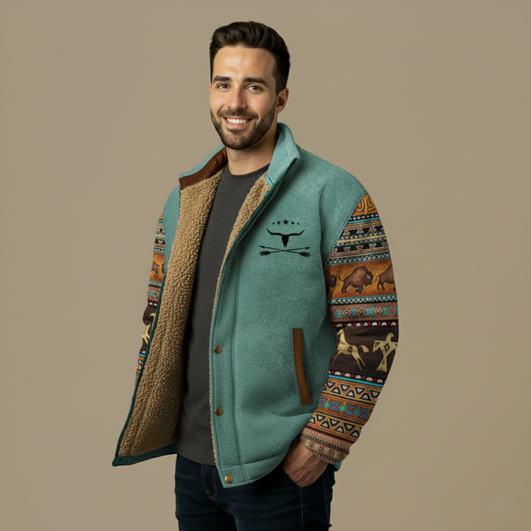 Rafael™ | Chaqueta Térmica de Estilo Tribal